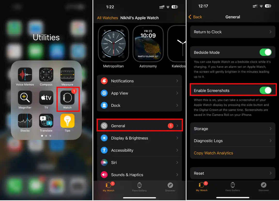 How to Take a Screenshot on Apple Watch