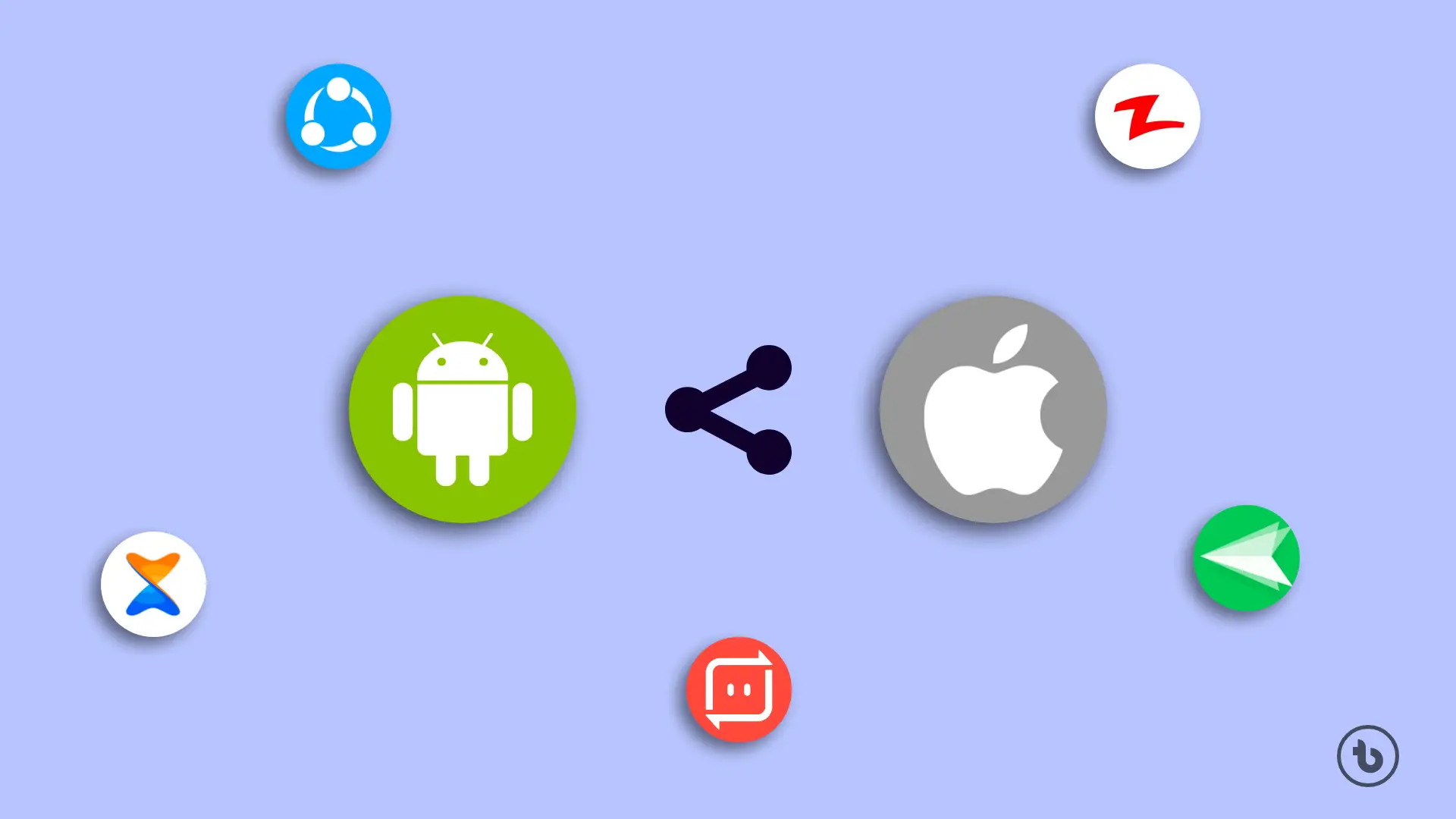 Read more about the article 5 best apps to send files between android and ios in 2024