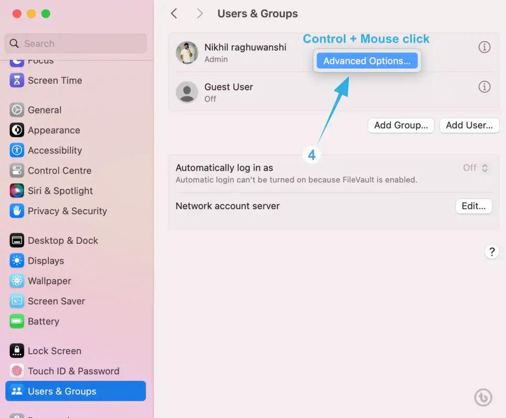 How to Change the Name of a User on Mac
